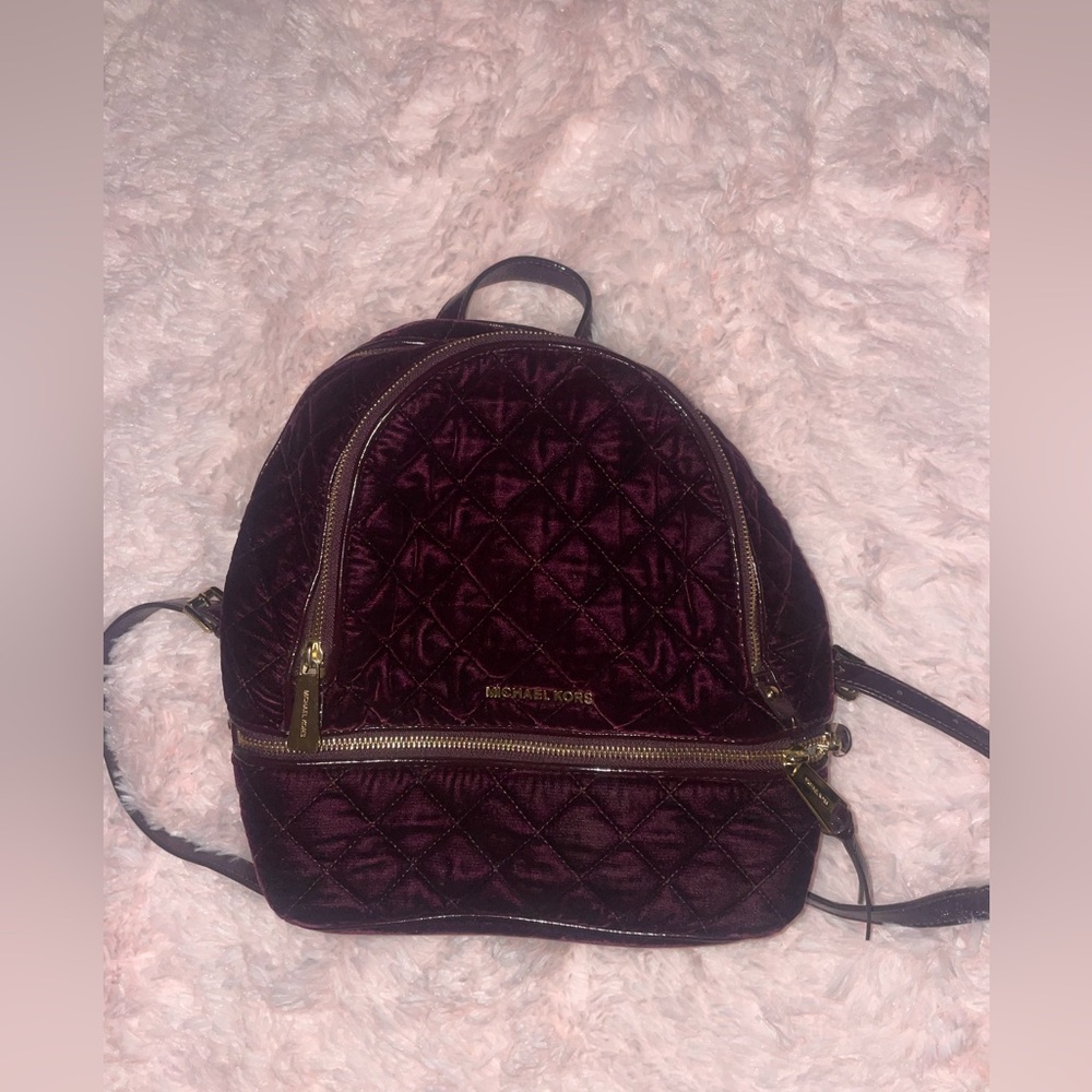 MK book bag (velvet)